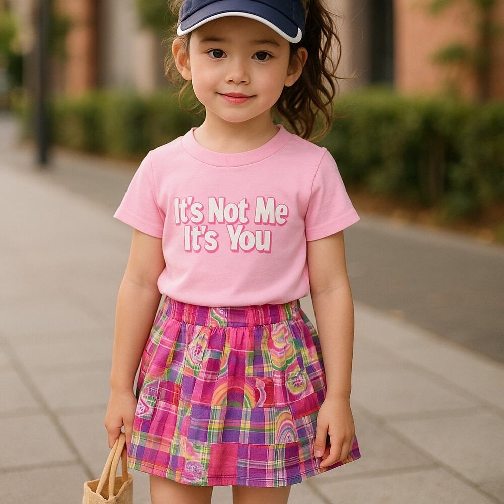 Kelly's Kids Girls Skirt Size XS 3 4 Pink Green‎ Patchwork Plaid Twirl Twirly